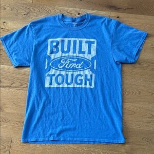 Ford Blue Short-Sleeve 'Built Tough' Graphic Tee